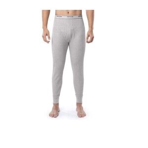 FRUIT OF THE LOOM Men's Waffle Thermal Underwear-Gray. Size XL. NEW!
